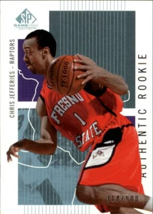 2002-03 SP Game Used #122 Chris Jefferies RC /900 - NM-MT - Picture 1 of 2