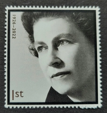 2022 Great Britain Queen Elizabeth II Memorial Stamp 1st Class MNH In Memoriam Cover