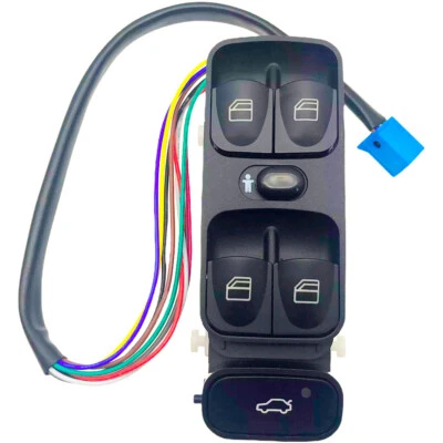 Interruptor maestro de espejo de ventana eléctrica para MERCEDES BENZ CLASE C CLK W203 2001-2010 Foto 1 de 4