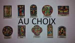 2003 MAUDUIT LES ROIS DE LUMIERE VITRAUX CELEBRES FEVE PORCELAINE 3D au choix