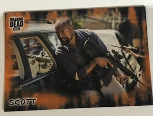 Walking Dead Trading Card #36 Scott Orange Hintergrund - Bild 1 von 2