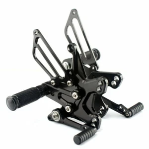 per Kawasaki Pedane Arretrate Regolabili Ninja ZX-10R ZX10R ZX1000 2011-2015 14 - Foto 1 di 6