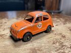 Vintage Tootsie Toy Honda Civic Orange Diecast Made in U.S.A. 3" Long