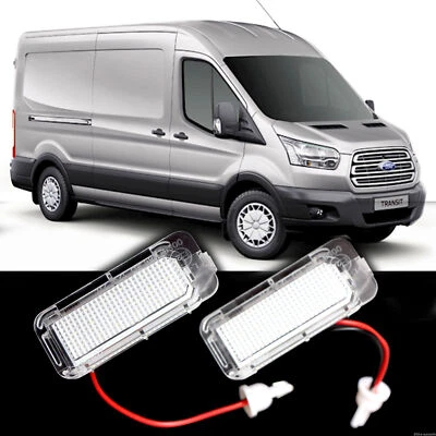 2x LED Kennzeichenleuchte Ford Transit Kasten Nummernschildlicht - Bild 1 von 4