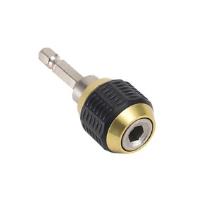 Quick Change Bit Holder 1/4 Inch Shank Drill Bit Extension Chuck J2Q9 - Picture 1 of 9