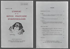 L OISEAU ET LA REVUE FRANCAISE D'ORNITHOLOGIE . volume 52, 1982 N° 1
