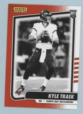 Kyle Trask 2021 Panini Instant BLACK & WHITE B&W Rookie #BW20 (PR 2728) TAMPA - Image 1 of 2