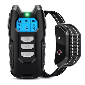 Hund Ausbildung Erziehungshalsband Fernbedienung Training Ton Vibration Schock - Bild 1 von 6