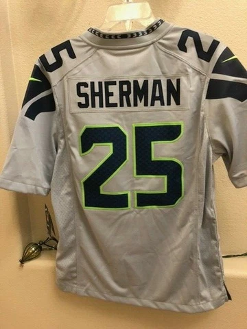 Richard Sherman Men's Jersey Limited Stitched Alternate Seahawks 2XL Cover