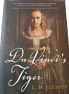 Da Vinci's Tiger von L. M. Elliott **SIGNIERT** 1.Auflage HCDJ - WIE NEU - Bild 1 von 13