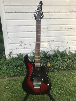 🔥🔥 ARIA PRO II 2 STG-02-3C Electric Guitar w/ case HSS Strat Floyd Rose NICE - Image 1 of 4