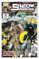 Shadow Riders #2 July 1993 Marvel Newsstand Comic Book (NM)
