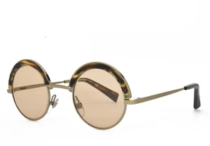 Alain MikliSunglasses BRONZE ROUND LIGHT BROWN 46-25-135 4003 09 1N - Picture 1 of 5