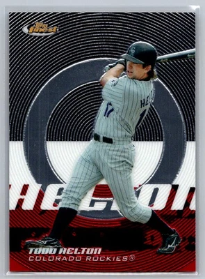 Todd Helton 2005 Finest Colorado Rockies #137 - Image 1 of 2