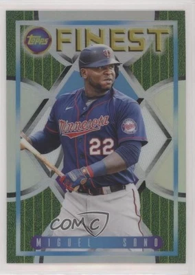2022 Topps Finest Flashbacks Refractor Miguel Sano #134 - Image 1 of 2