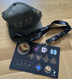 Dune Awakening Mütze + Lanyard + Sticker – Gamescom 2025 Goodie – Promoartikel - Bild 1 von 3