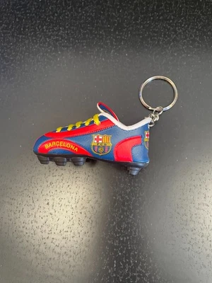Barcelona F.C. Soccer Shoe Key Chain - Red/Blue - Image 1 of 2