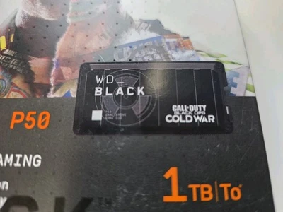 WD_BLACK 1TB P50 Game Drive Call of Duty: Black Ops Cold War Special Edition - - Image 1 of 4
