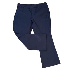 Old Navy High Rise Pixie Flare Women's size 20 Navy Dark Wash Blue Pants - Picture 1 of 3