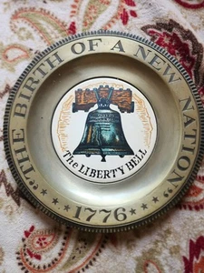 Vintage Birth of a New Nation Liberty Bell Bicentennial 1776 Sammelteller - Bild 1 von 2