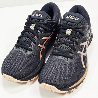 Asics Womens GT 2000 9 1012B073 Black Rose Gold Running Shoes Sneakers 8.5 M  - Image 1 of 4