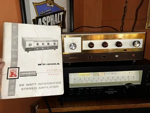 Nice Lafayette 236a Tube Integrated Amplifier 6bq5 El34 7199 6u8s 12ax7 Manual - Picture 1 of 16