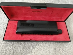 Hohner CX12 Chromatic C- Major  Black, Harmonica - In Original Box - Picture 1 of 10