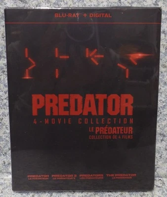 BLU-RAY Predator 4-Movie Collection + Slipcover NEW SEALED - Image 1 of 2