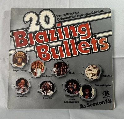20 Blazing Bullets - Various Artists 12" Vinyl Record LP 1975 - Image 1 of 4