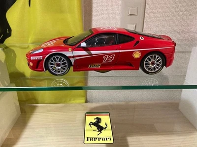 Modellino auto Mattel Hot Wheels Elite Ferrari F430 Challenge scala 1:18 nuovo - Immagine 1 di 4
