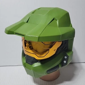 Erwachsene/Kinder Halo Infinite Master Chief Halbmaske - Bild 1 von 11