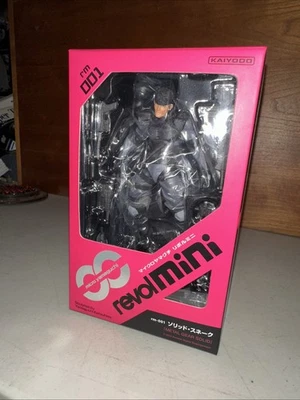 Figura de acción sólida Micro Yamaguchi Revol Mini rm 001 SNAKE Metal Gear Kaiyodo Foto 1 de 4