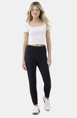 Leggings Tobillo Largo Completo Suaves No Boundaries Juniors PEQUEÑOS (4/6) Lavado Oscuro Foto 1 de 4