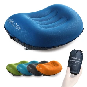 TREKOLOGY Ultralight Inflatable Camping Travel Pillow - ALUFT 2.0 Compressibl... - Picture 1 of 9