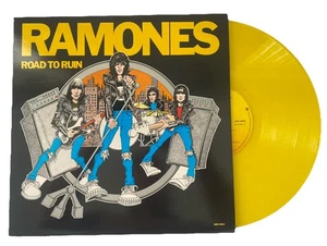Ramones - Road To Ruin Yellow Translucent LP Record 1st UK SRK6063 Sire 1978 NM - Imagen 1 de 13