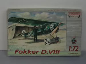 Eduard 1/72 Scale Fokker D.VIII - Picture 1 of 1
