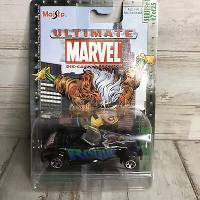 Maisto 1:64 Scale Ultimate Marvel Series ROGUE CHRYSLER PROWLER 2002 - Image 1 of 3
