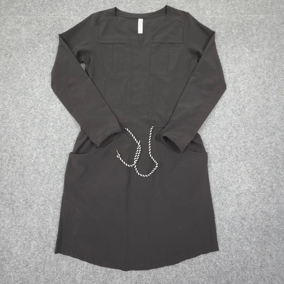 Vestido Freedom Trail para mujer XSMALL negro mini manga larga ligero talla XS Foto 1 de 4