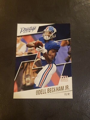 Odell Beckham Jr New York Giants 2018 Panini Prestige # 56 - Image 1 of 2