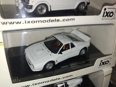 1x IXO MDCS013 LANCIA 037 Gr.B Plain body White TEST CAR Ready To Race 1:43 RARE - Immagine 1 di 4