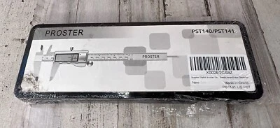 Proster 6" Digital Vernier Caliper Stainless Electronic Micrometer Gauge Tool - Image 1 of 4