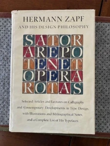 Hermann Zapf & His Design Philosophy: Selected Articles and Lectures... - Imagen 1 de 4