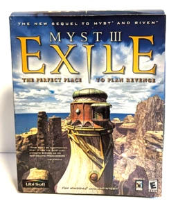 Myst III Exile Story and Gameplay in Factory Sealed Box, Win and Mac - Picture 1 of 8