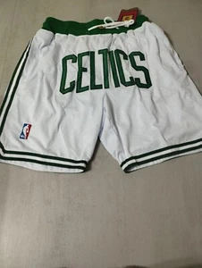 PANTALON DE LA NBA DE BOSTON CELTICS BLANCO. TALLA S,M,L. - Imagen 1 de 4