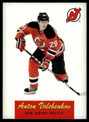 2012-13 O-Pee-Chee Retro BLANK BACK Anton Volchenkov New Jersey Devils #429 - Image 1 of 2