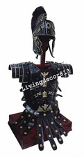 Armor Roman Greek Muscle Armour Jacket with Shoulder & Medieval Helmet