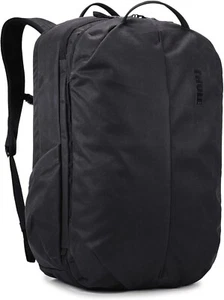 ⭐ Thule Aion 40L Backpack Travel Black Polyester Waxed Canvas Water-Resistant ⭐ - Picture 1 of 20