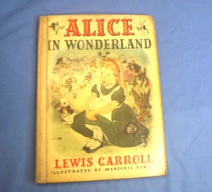 Alice In Wonderland Lewis Carroll - Hardcover - Foto 1 di 7