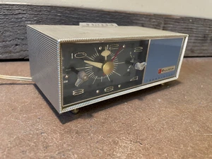 Bulova Performer Miniature Transistor Clock Radio Model 130 Series 1960s PARTS - Picture 1 of 5