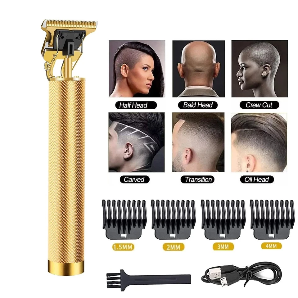 ATEK Professional Mens Hair Clippers Trimmers Machine Cordless Beard Electric Shavers